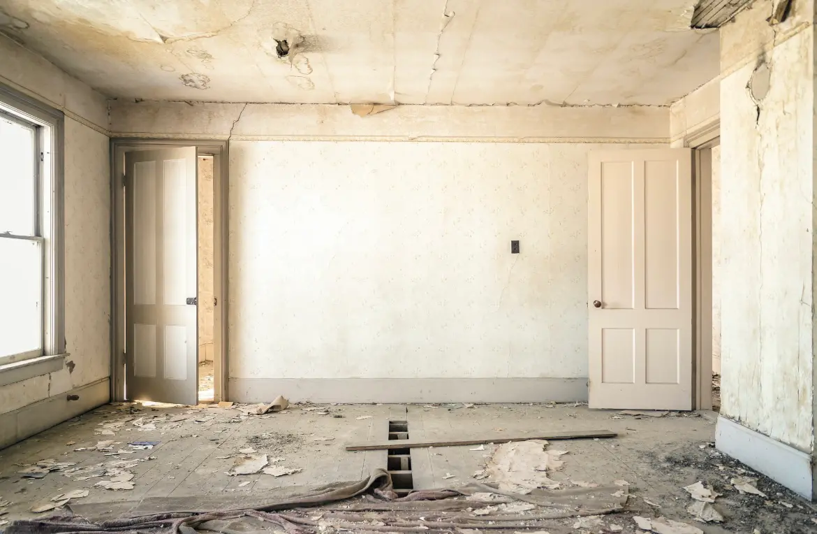 Waste disposal crew managing a cleanout project in Virginia Beach